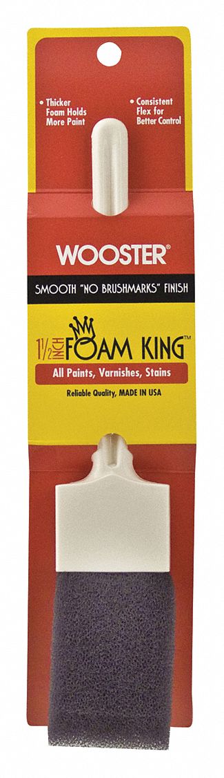 Wooster 1-1/2 Foam King Paint Brush