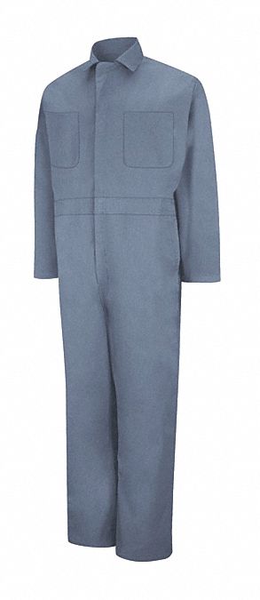 Mns Ls Post Blue Action Back: 2XL ( 50 1/2 in x 52 in ), Post Blue, Regular, Zipper