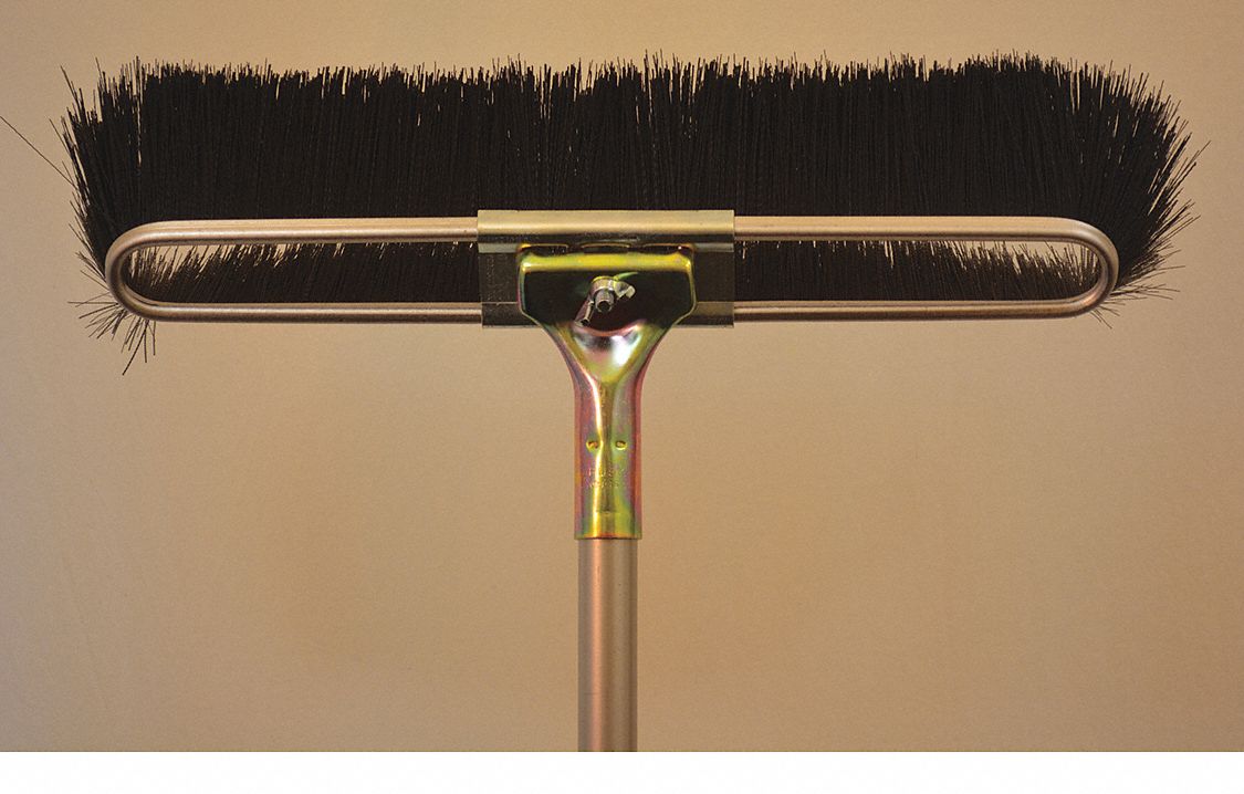 Sweep Black Medium Steel Bolt-On 17 in.