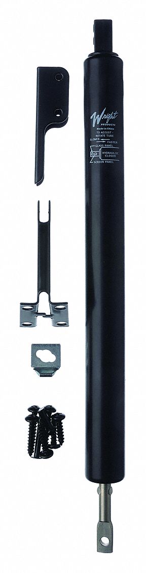 Medium Duty Hydraulic Closer Black