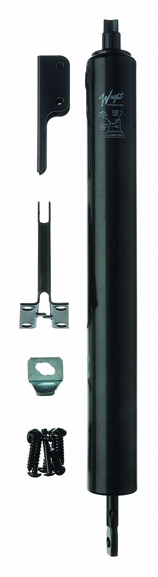 Pneumatic Closer,  Black, Standard Duty
