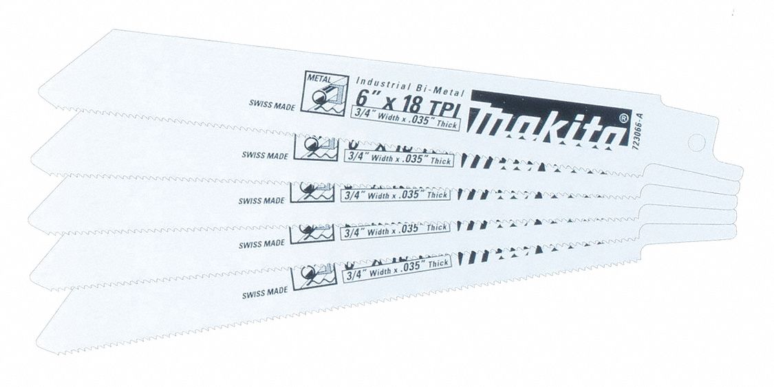Metal Cutting Saw Blade, 6", 18TPI
