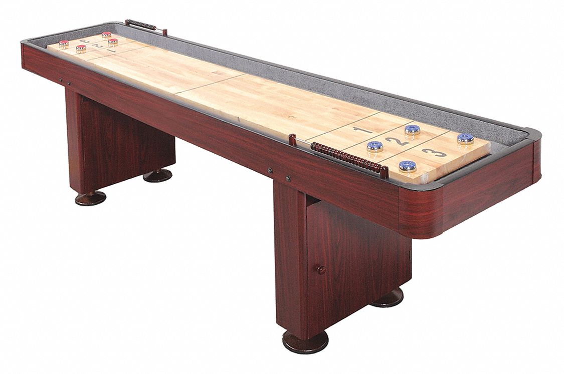 Hathaway Dark Cherry Shuffleboard Table Hathaway Dark Cherry Shuffleboard Table