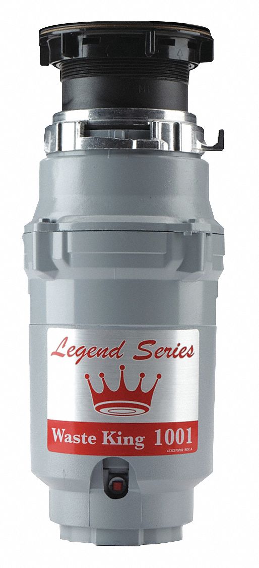 WASTE KING, Residential, 1/2 hp Horsepower, Garbage Disposal 43EE62