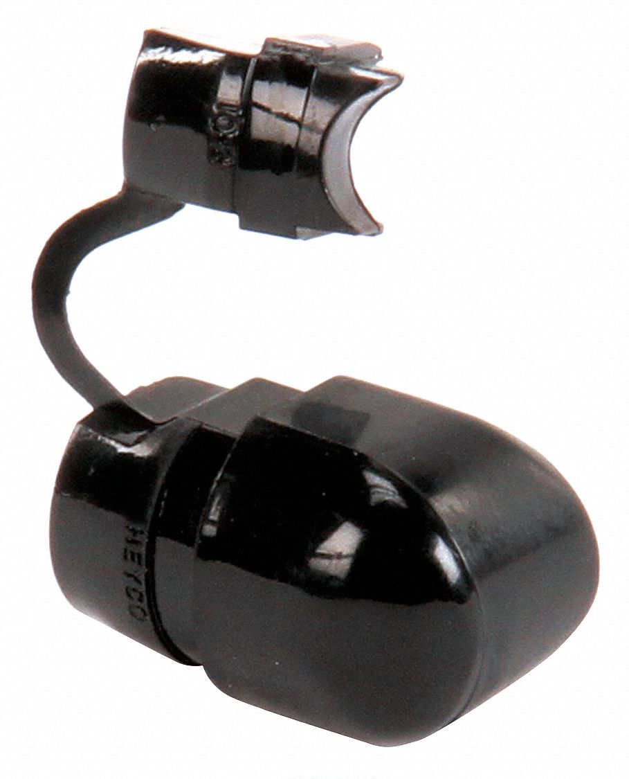 Strain Relief Bushing, Black: Fits Vollrath Brand, For 71001/72625/72626
