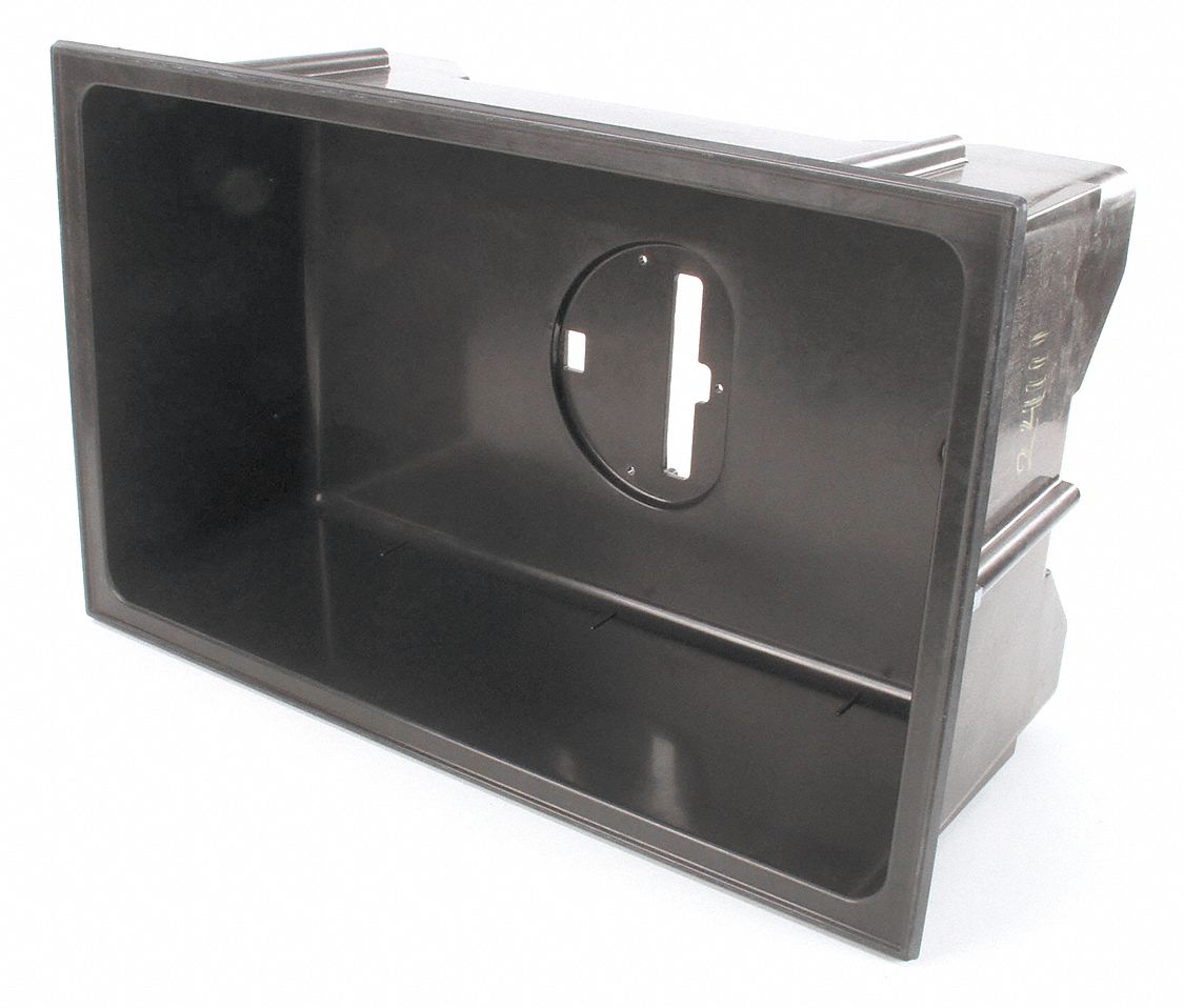 Plastic Well Machined with Drain: Fits Vollrath Brand, For 38002/38118/38119