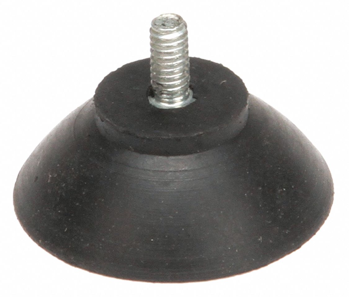 Rubber Foot Suction: Fits Vollrath Brand, For Instabloom II