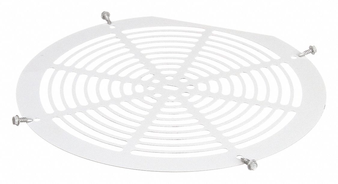 Evaporator Fan Gaurd Kit White: Fits True Brand