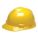 HELMET, CSA Z94.1-2015, TYPE 2, CLASS E, PE, 4-PT ONE-TOUCH RATCHET, YELLOW