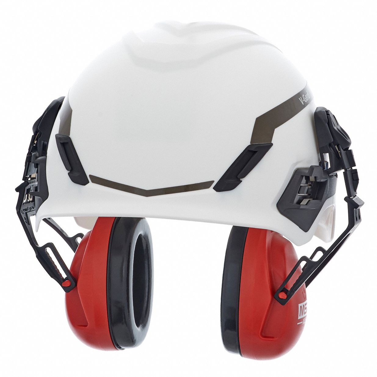 MSA Ear Muffs Hard HatMounted Earmuff, Passive, 23 dB NRR, Dielectric