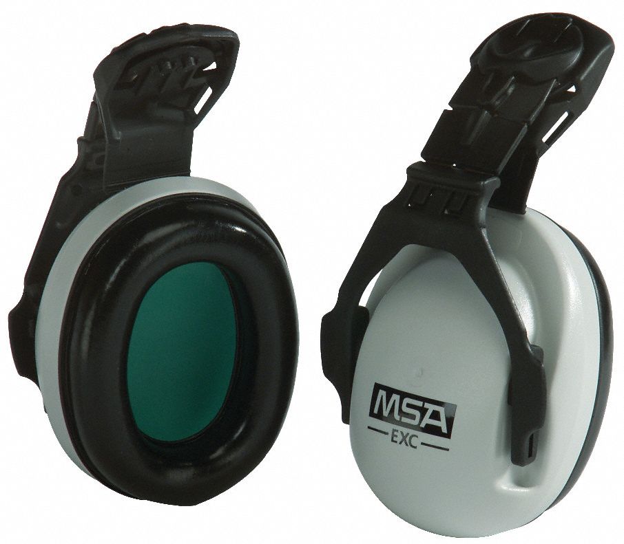 MSA, Hard HatMounted Earmuff, Passive, Ear Muffs 43FD1310061230 Grainger