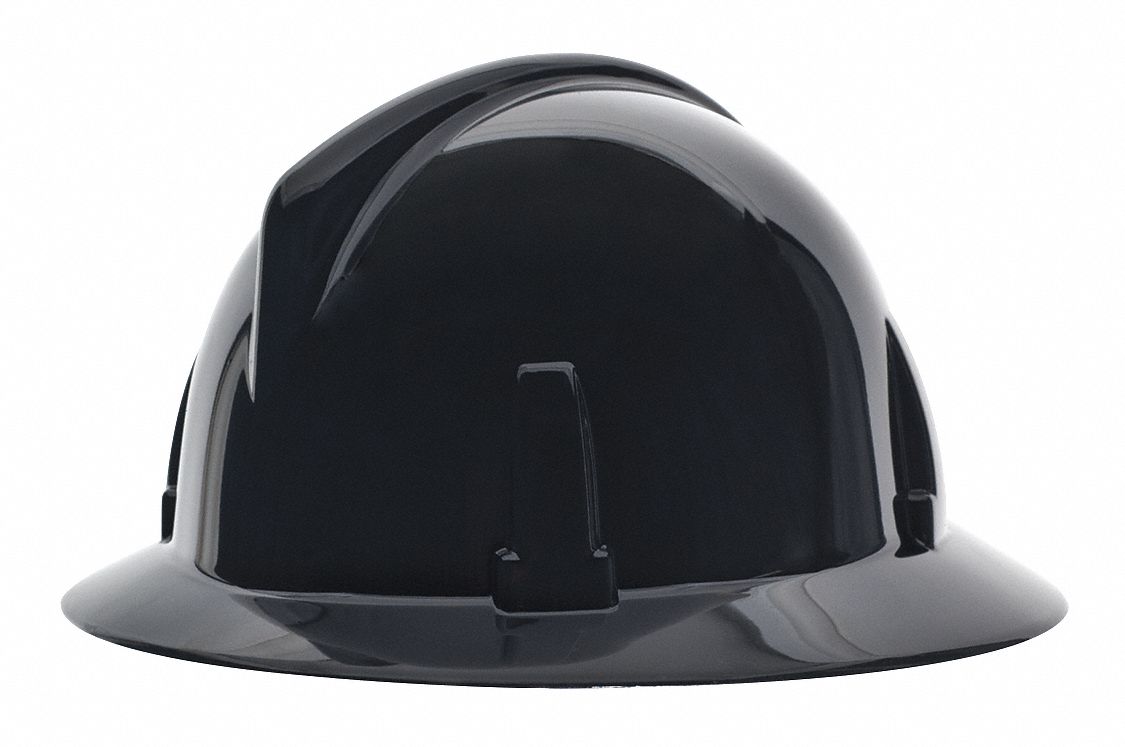 CASQUE DE SÉCURITÉ, CSA Z94.1-2015, TYPE 1, CLASSE E, POLYCARBONATE, CLIQUET 4 PTS, NOIR