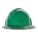 NON-SLOTTED HARD HAT, CSA, TYPE 1, CLASS E, PC, 4-PT FAS-TRAC III RATCHET, FULL BRIM, GREEN