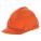 SLOTTED CAP, CSA, TYPE 1, CLASS E, PE, 4-PT FAS-TRAC III RATCHET, FRONT BRIM, BRIGHT ORANGE