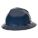 SLOTTED CAP, CSA, TYPE 1, CLASS E, PE, 4-PT FAS-TRAC III RATCHET, FULL BRIM, DK BLUE