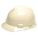 SLOTTED CAP, CSA, TYPE 1, CLASS E, PE, SWING RATCHET, FRONT BRIM, WHITE