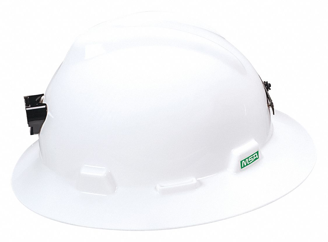 MSA SLOTTED CAP, CSA Z94.1-2005, TYPE 1, CLASS E, PE, FAS