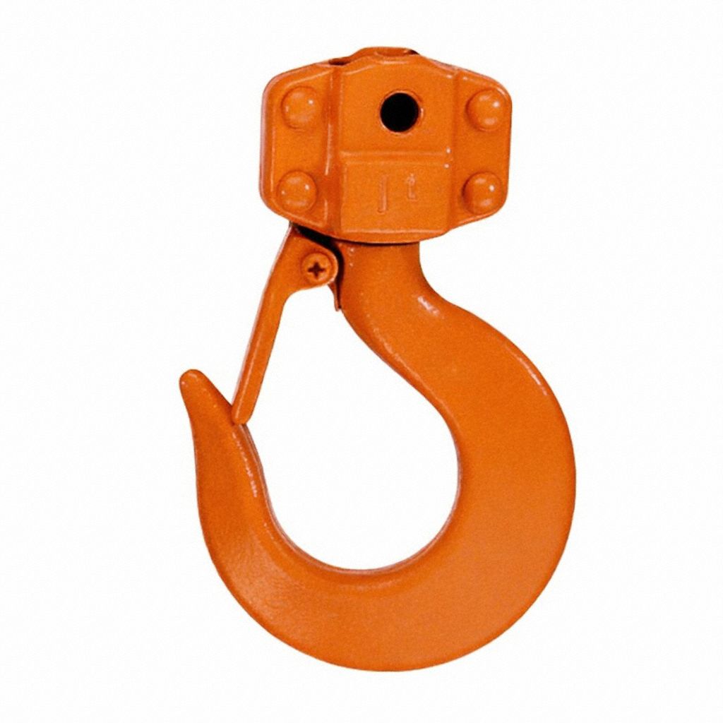 HARRINGTON Bottom Hook: Manual Chain Hoists, 2,000 lb Compatible Load Capacity, CB, C3BA010-10213. Key specifications — Compatible Hoist Type: Manual Chain Hoists; Product Type: Bottom Hook; Compatible Series: CB; Manufacturer Part Number: C3BA010-10213; Included Components: Safety Latch.