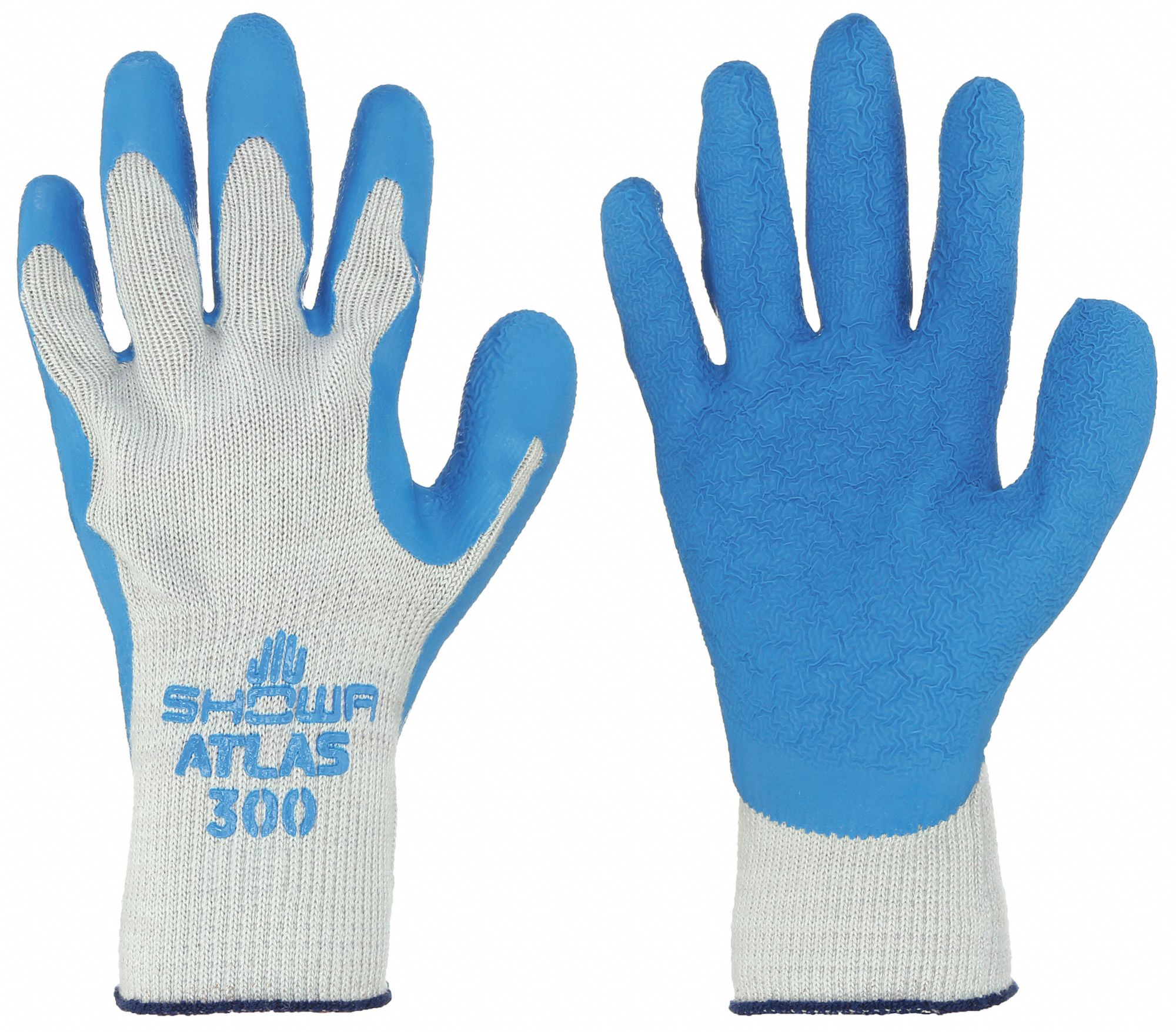 VF, Coated Gloves, Blue, L, 4JF56, PR