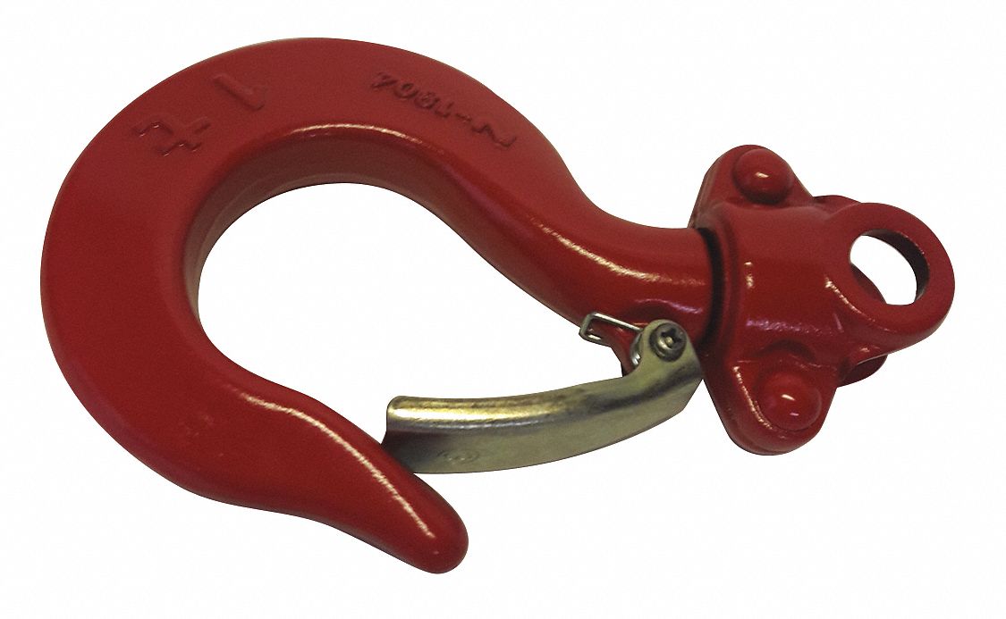 Bottom Hook: Manual Chain Hoists, 1, 000 lb Compatible Load Capacity, LHH, LHHNC-0036