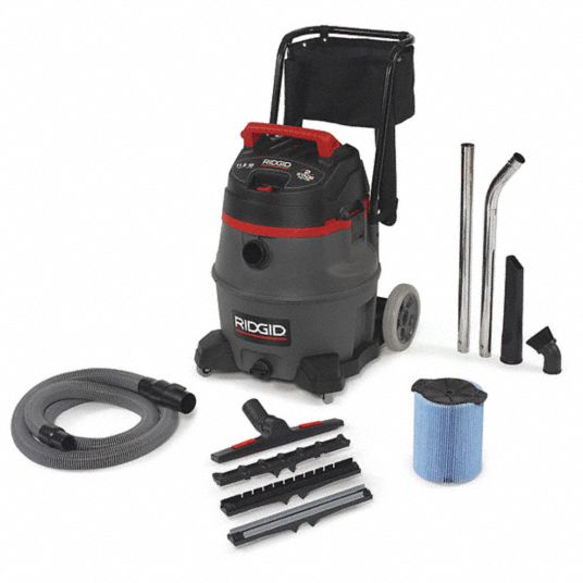 RIDGID, Wet/Dry Vacuum,16 gal.,2-Stage - 43FT45|RV2600B - Grainger