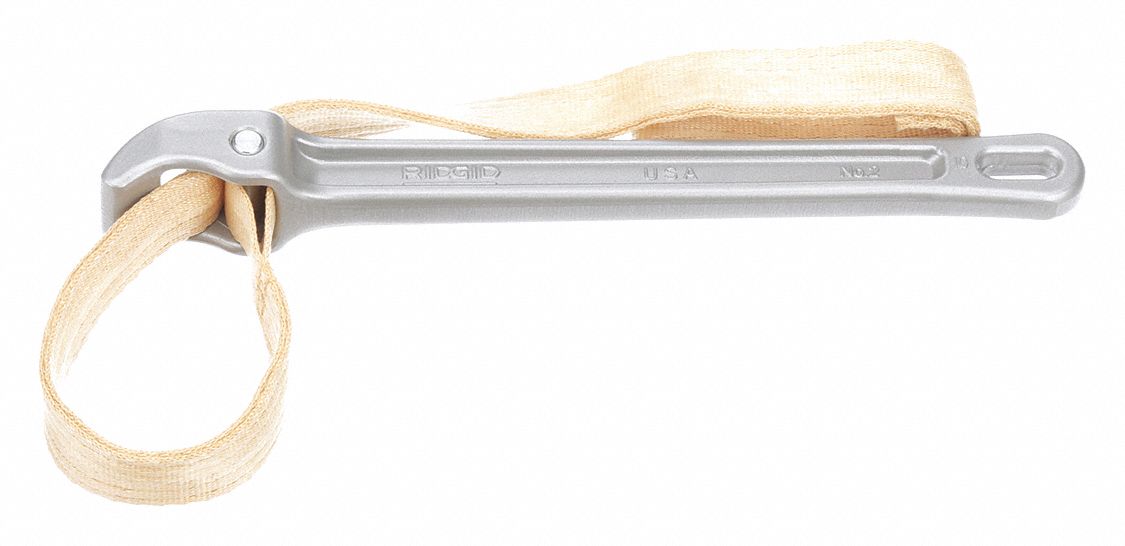 RIDGID, Strap Wrench,30 in. Strap L 43FT472 Grainger