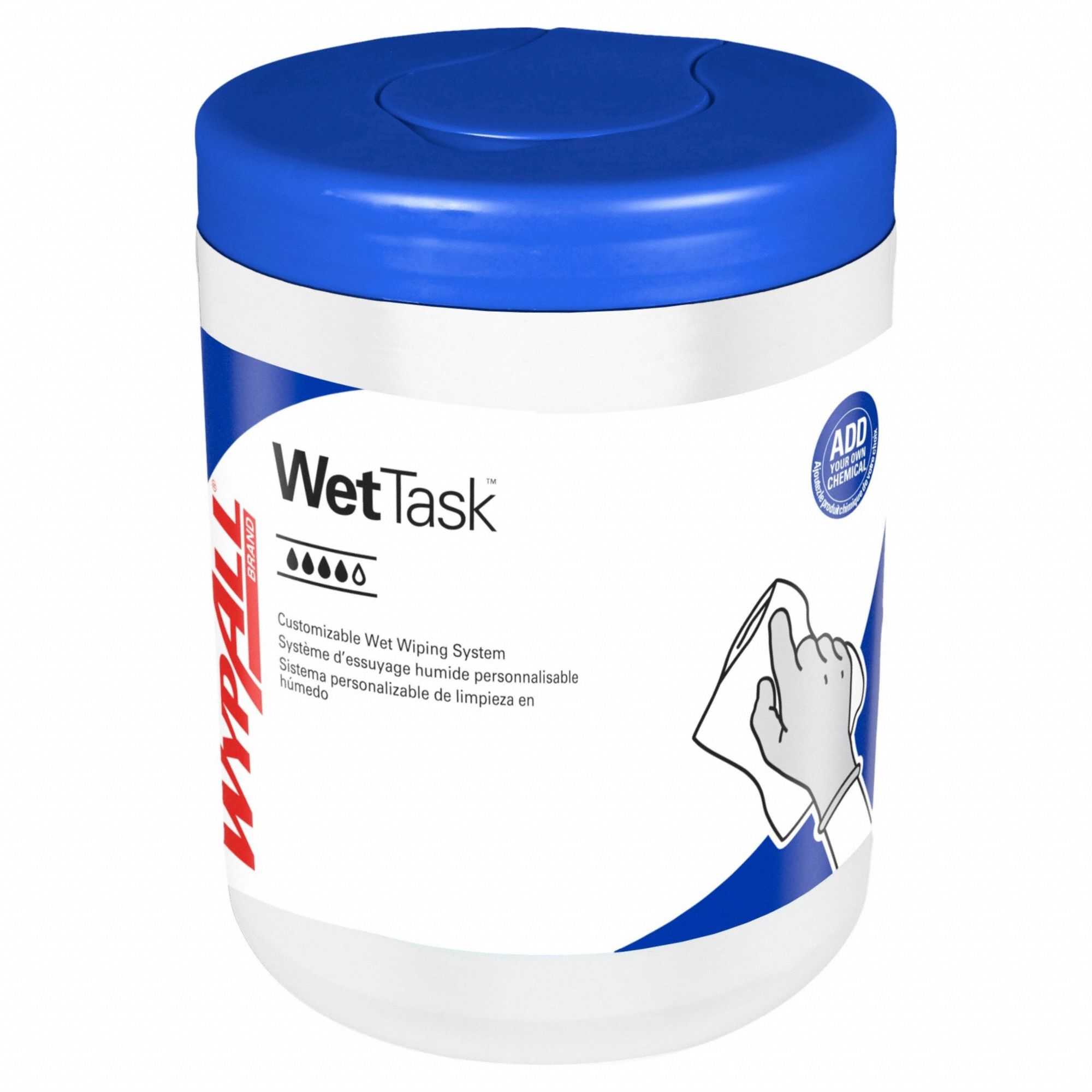 WIPERS FOR USE WITH THE SMALL WETTASK SYSTEM,PK35, WETTASK, 12 PK