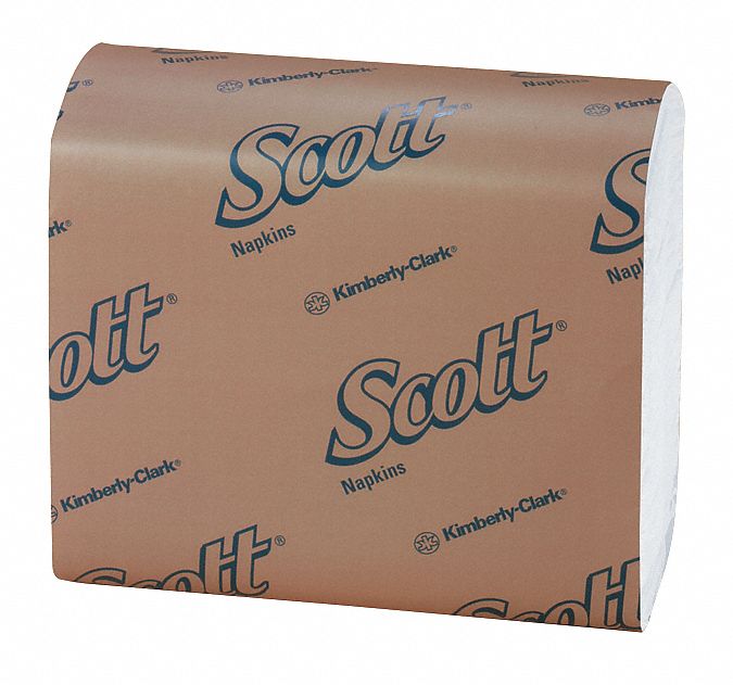 PAPER TOWEL SHEETS, WHITE, 1-PLY, 13¼ X 6 5/8 IN, 500 SHEETS, 40 PK