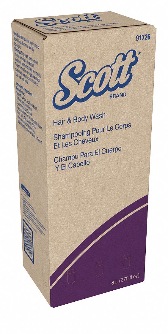 HAIR AND BODY WASH,8L,PK2