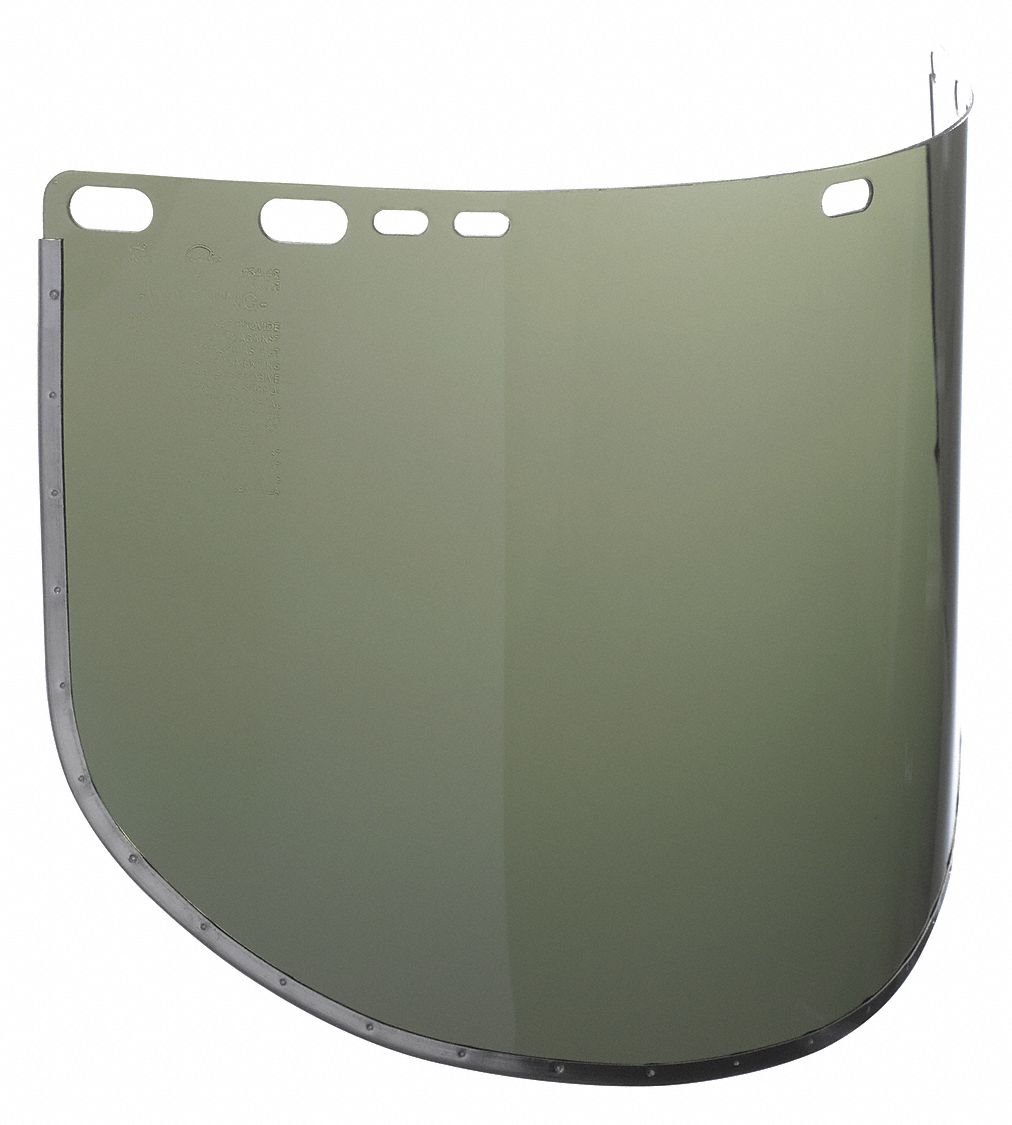 Acetate Face Shield Dark Green PK50
