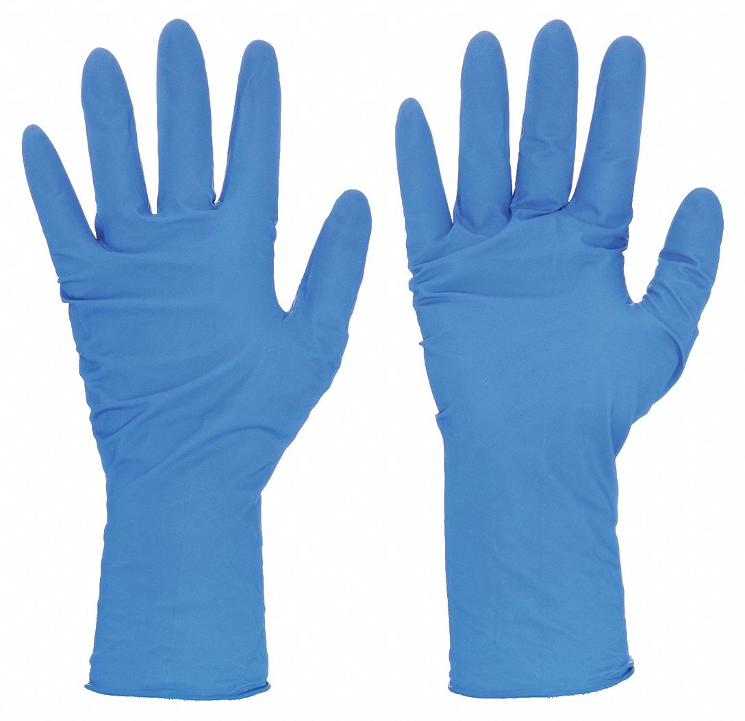 CONDOR Impact Gloves,Size 3XL,Blue,PR 53GN15 Blue 
