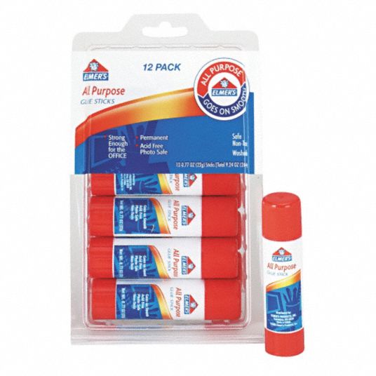 Elmer's All-Purpose Washable Glue Stick - 12 pack, 0.77 oz sticks