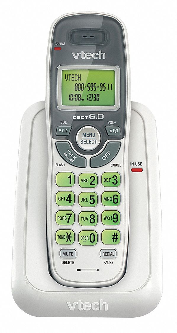 VTECH Cordless Phone with Caller ID 43GE13CS6114 Grainger