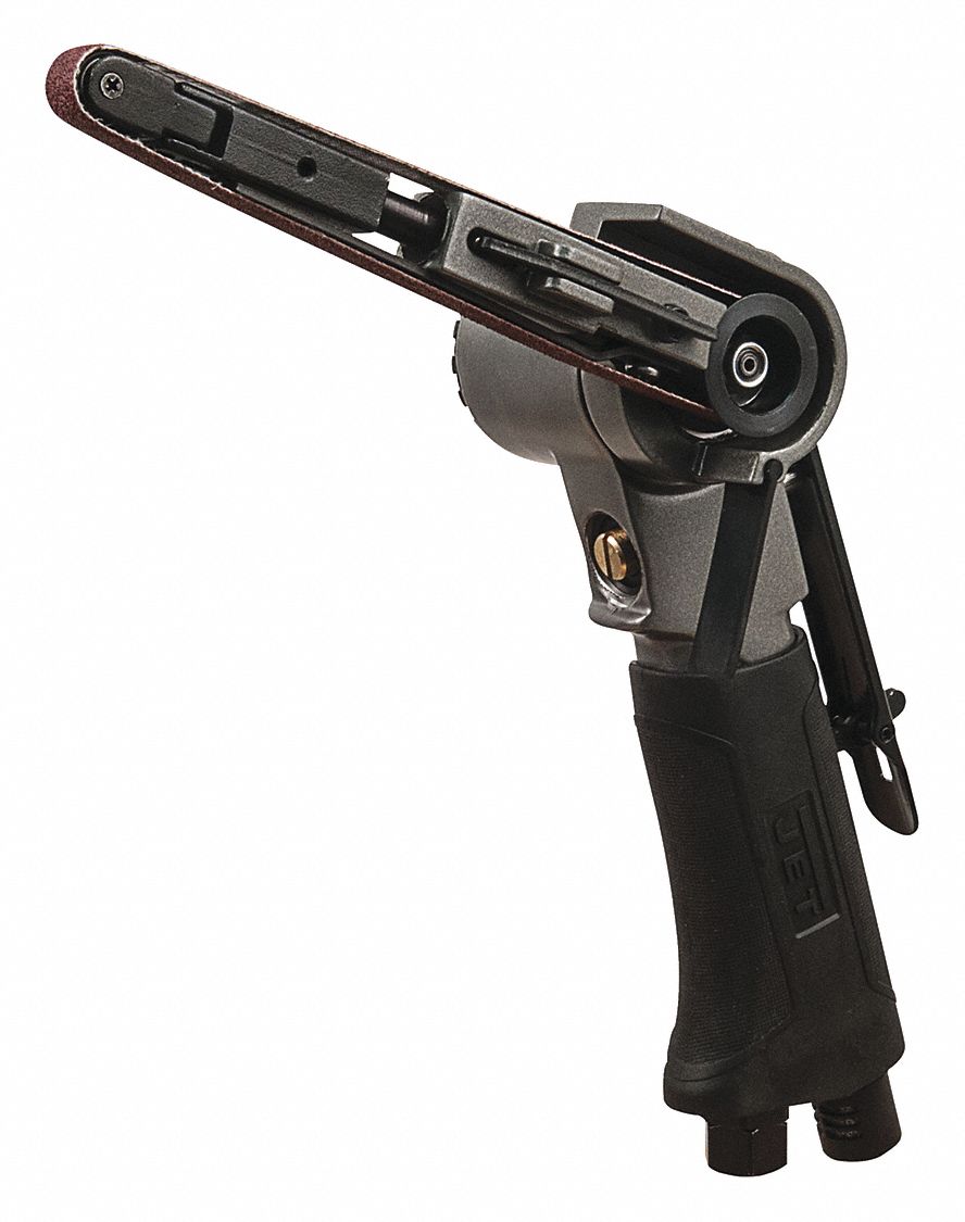 Pneumatic R8 Mini Belt Sander, 3/8X13In.