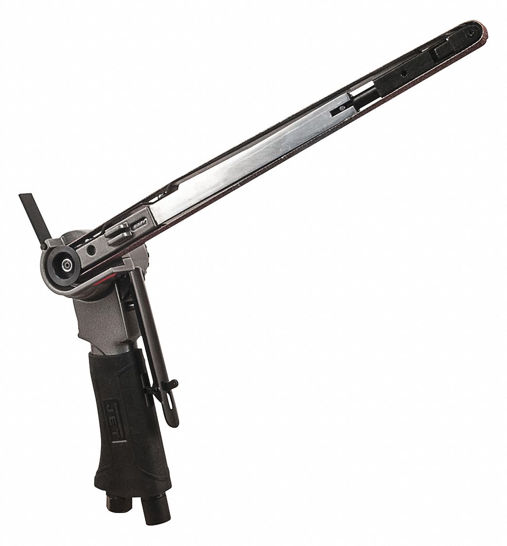 Pneumatic R8 Mini Belt Sander,  1/2X24In.