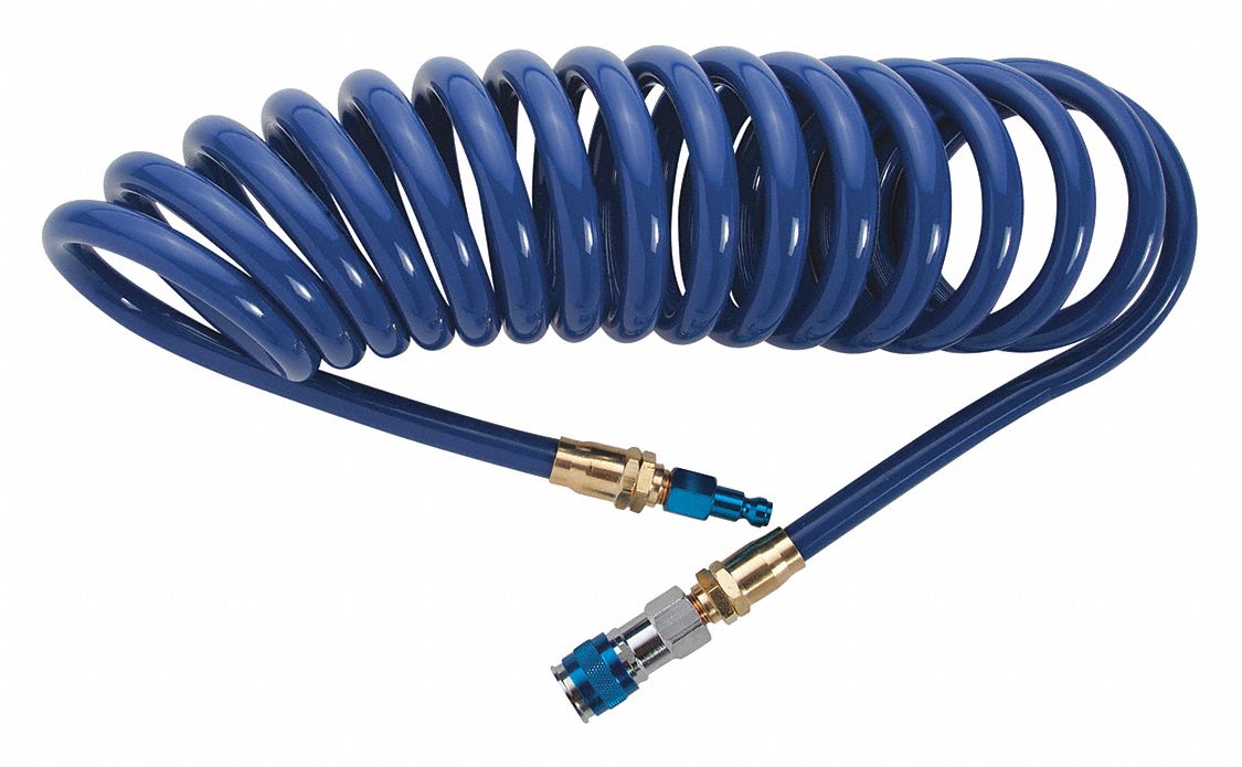 Coil Hose Disconnect Fittings 25 ft.