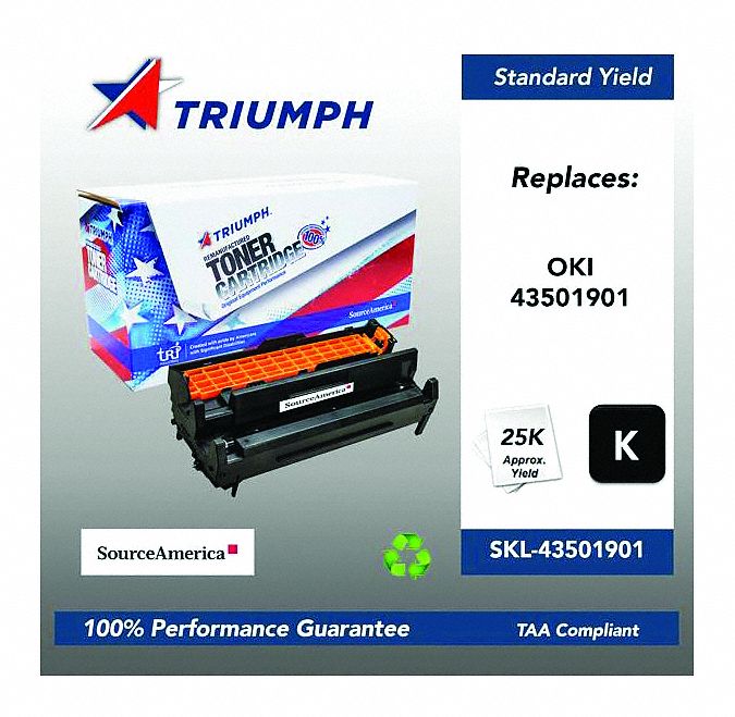 GRAINGER APPROVED Printer Drum for Okidata Printers, Market Indicator