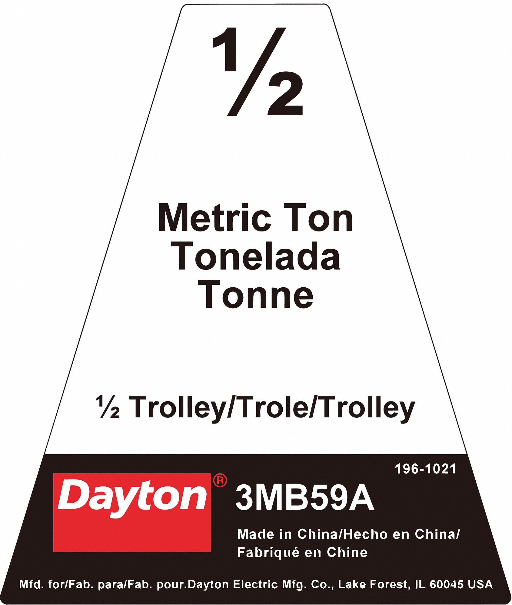 Name Plate: GGS_49668, 3MB59