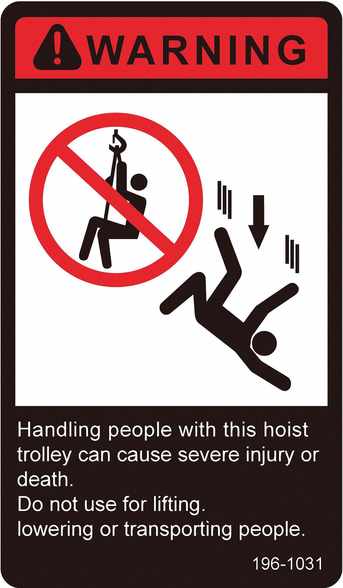 Warning Label: GGS_49676, 3MB62