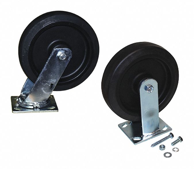 Caster Kit: 19 in Overall Lg, 21 in Overall Wd, 5 in Overall Ht