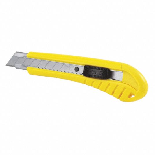 Snap-off Knife,18mm Blade W,6-3 4 In. L - Grainger