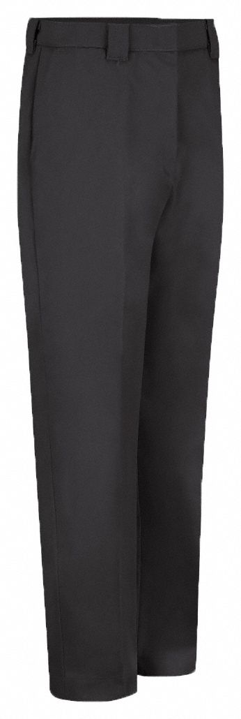 Mens Twill 65/35 Work Pant - Bk: Men's, Utility Pants, ( 36 in x 30 in ), Black, Zipper