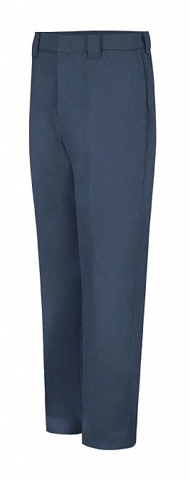 Mens Twill 65/35 Work Pant - Nv: Men's, Utility Pants, ( 48 in x 34 in ), Navy, Zipper