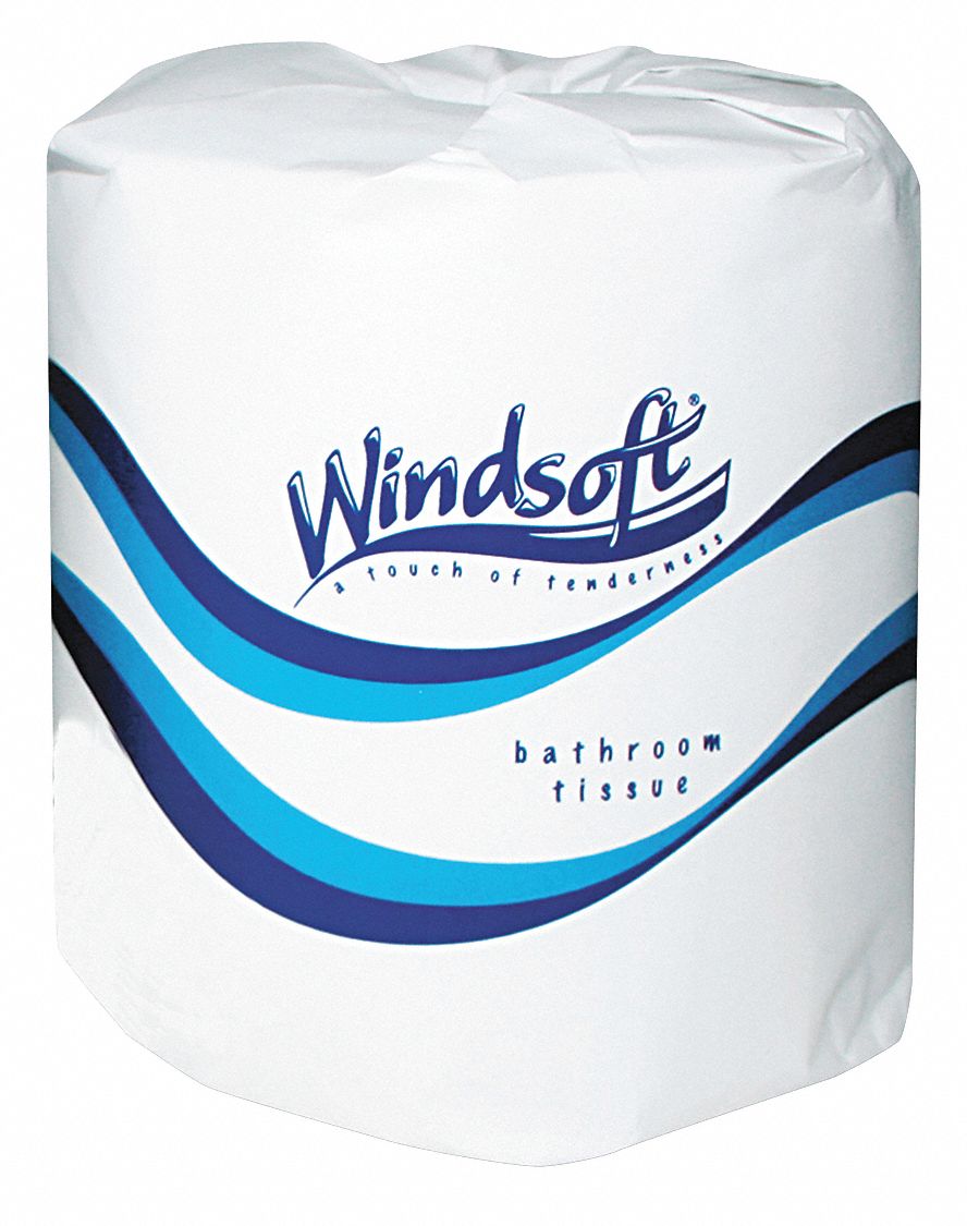 WINDSOFT, Facial Quality Toilet Tissue,2-Ply,PK24 - 43KX88|WIN 2400 ...