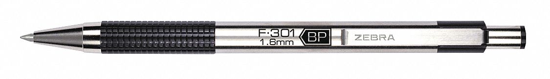 F-301 Ballpoint Pen Black Bold PK12