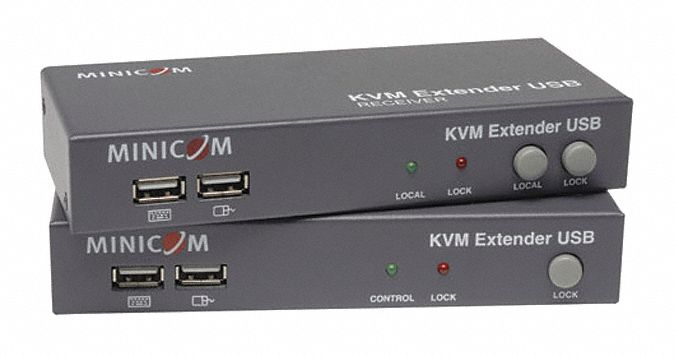 KVM EXTENDER USB VGA CAT5 UTP 500FT