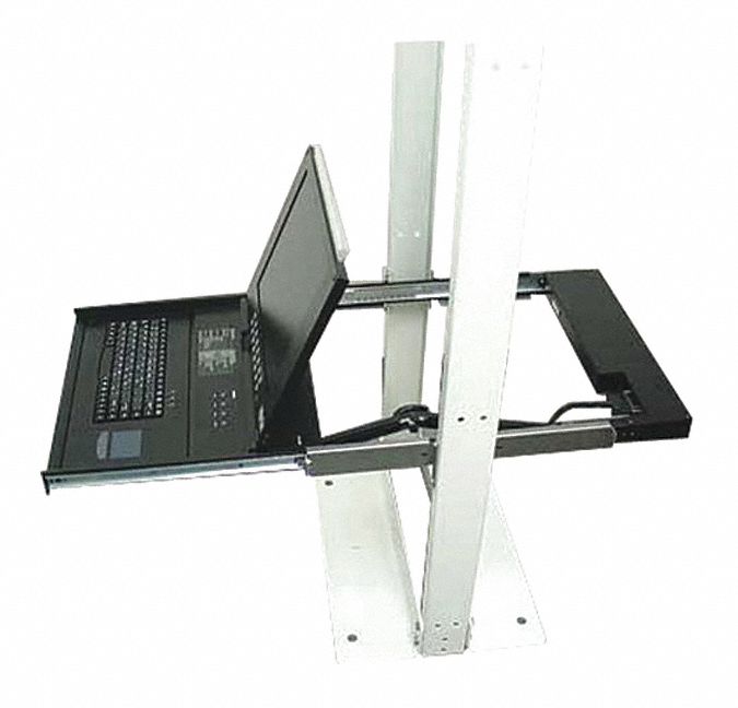 KVM 2-POST BRACKET RACK MOUNT