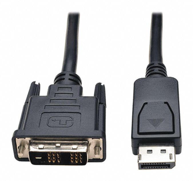 DISPLAYPORT CABLE DVI ADAPTER M/M 10FT