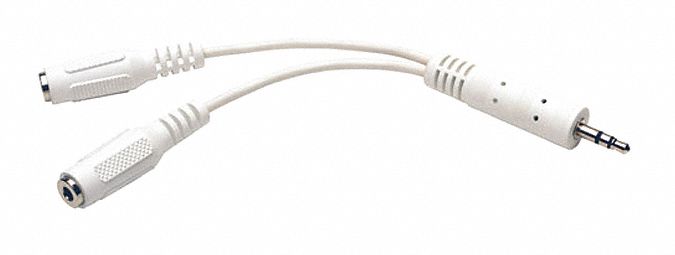 CABLE AUDIO MINI 3.5MM DIVIS Y M/2XF 6PO