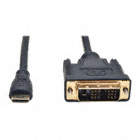 MINI HDMI TO DVI CABLE,DVI-D M/M,6FT
